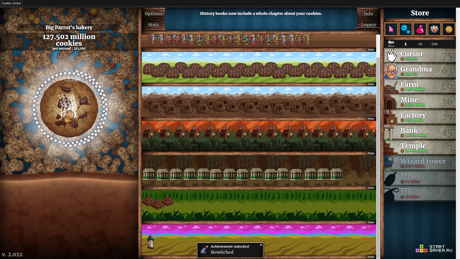 Here You Go Achievement Cookie Clicker