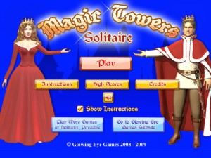 Игра Солитер: Магическая Башня (Magic Towers Solitare) — играть онлайн бесплатно (изображение №6)