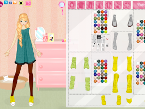 Игра Одевалки - Зимний Стиль (Winter Fashion Dress Up) — играть онлайн бесплатно (изображение №3)