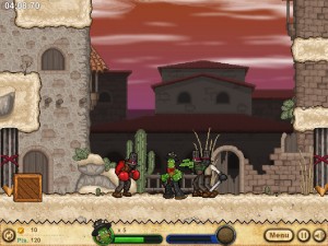 Игра Кактус Маккой 2: Руины Калаверы (Cactus McCoy 2: The Ruins of Calavera) — играть онлайн бесплатно (изображение №7)