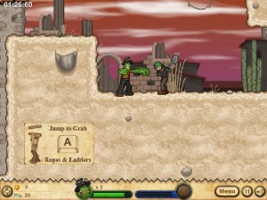 Игра Кактус Маккой 2: Руины Калаверы (Cactus McCoy 2: The Ruins of Calavera) — играть онлайн бесплатно (изображение №2)