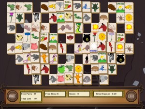 Игра Маджонг с Животными (Animal Mahjong) — играть онлайн бесплатно (изображение №9)