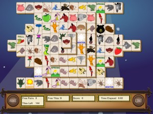 Игра Маджонг с Животными (Animal Mahjong) — играть онлайн бесплатно (изображение №10)