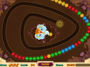 Игра Волшебные Индийские Шарики Зума (Mystic India Pop Zuma) — играть онлайн бесплатно (изображение №4)