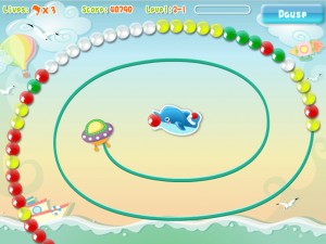 Игра Зума: Дельфин и Шарики (Dolphin Pop) — играть онлайн бесплатно (изображение №3)