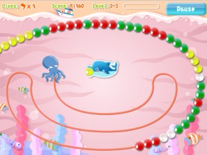 Игра Зума: Дельфин и Шарики (Dolphin Pop) — играть онлайн бесплатно (изображение №4)