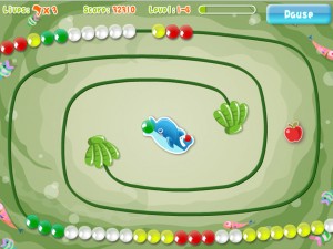 Игра Зума: Дельфин и Шарики (Dolphin Pop) — играть онлайн бесплатно (изображение №5)