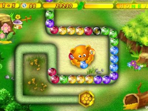 Игра Хани Трабл Zuma (Honey Trouble) — играть онлайн бесплатно (изображение №5)
