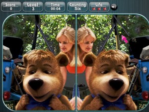 Игра Медведь Йоги: Найди Отличия (Yogi Bear Spot the Difference) — играть онлайн бесплатно (изображение №5)