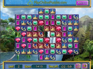 Игра Потерянные Сокровища (Lost Jewerly) — играть онлайн бесплатно (изображение №3)