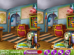 Игра Найди Пять Отличий: Деревня (Bright Colors 5 Differences) — играть онлайн бесплатно (изображение №3)