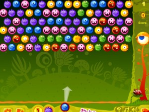 Игра Стрелялка Монстрами: Юми Юми (Yummy Yummy Monster Shooter) — играть онлайн бесплатно (изображение №4)