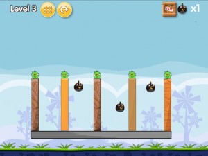 Игра Злые Птички: Бомба (Angry Birds Bomb) — играть онлайн бесплатно (изображение №4)