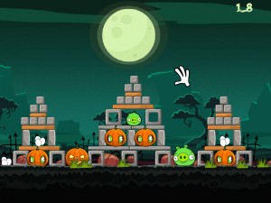 Игра Злые Птички: Хэллоуин (Angry Birds Halloween) — играть онлайн бесплатно (изображение №3)