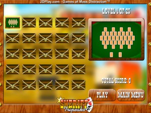 Игра Пасьянс Шериф (Sheriff Tripeaks) — играть онлайн бесплатно (изображение №8)