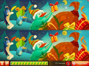 Игра Пингвины Санты (Santa Penguin) — играть онлайн бесплатно (изображение №10)
