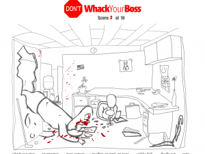 Игра Не Бей Своего Босса (Dont Whack Your Boss) — играть онлайн бесплатно (изображение №2)