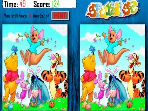 Игра Фотоохота на Винни Пуха: Найди Отличия (Winnie The Pooh Photo Hunt) — играть онлайн бесплатно (изображение №4)