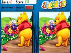 Игра Фотоохота на Винни Пуха: Найди Отличия (Winnie The Pooh Photo Hunt) — играть онлайн бесплатно (изображение №3)