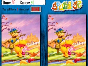 Игра Фотоохота на Винни Пуха: Найди Отличия (Winnie The Pooh Photo Hunt) — играть онлайн бесплатно (изображение №5)