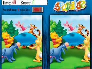 Игра Фотоохота на Винни Пуха: Найди Отличия (Winnie The Pooh Photo Hunt) — играть онлайн бесплатно (изображение №7)