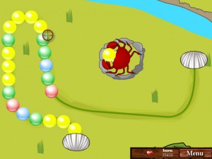 Игра Зума: Краб и Жемчужина (Zuma: Crab and Pearl) — играть онлайн бесплатно (изображение №4)