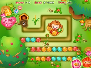 Игра Конфетная Зума (Bonbon Zuma ) — играть онлайн бесплатно (изображение №3)