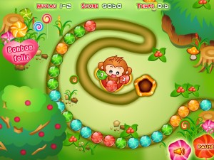 Игра Конфетная Зума (Bonbon Zuma ) — играть онлайн бесплатно (изображение №4)