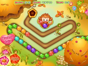 Игра Конфетная Зума (Bonbon Zuma ) — играть онлайн бесплатно (изображение №6)