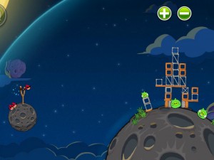 Игра Злые птицы в Космосе  (Angry Birds Space) — играть онлайн бесплатно (изображение №3)