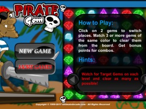 Игра Жемчужина Пиратов (Pirate Gem) — играть онлайн бесплатно (изображение №2)