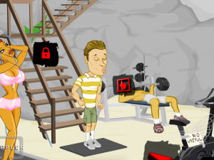 Игра Слабак в Пляжной Качалке (Douchebag - Beach Club) — играть онлайн бесплатно (изображение №7)