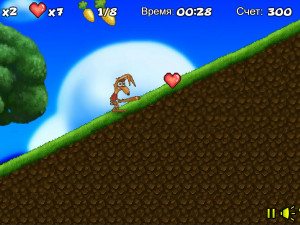Игра Сумасшедший Кролик (Crazy Rabbit) — играть онлайн бесплатно (изображение №6)