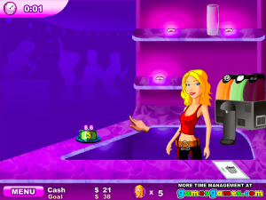 Игра Девушка Готовит Коктейли (Cocktail Girl) — играть онлайн бесплатно (изображение №2)