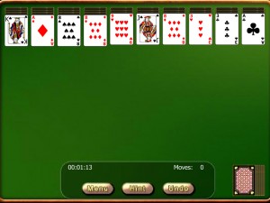 Игра Золотой Пасьянс Паук (Golden Solitaire Spider) — играть онлайн бесплатно (изображение №2)