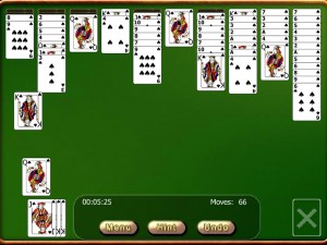 Игра Золотой Пасьянс Паук (Golden Solitaire Spider) — играть онлайн бесплатно (изображение №1)