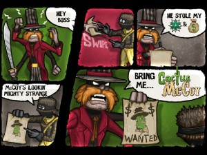 Игра Кактус Маккой и Проклятие Шипов (Cactus McCoy and The Curse of Thorns) — играть онлайн бесплатно (изображение №11)