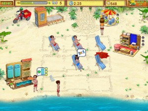 Игра Безумие на Пляжной Вечеринке (Beach Party Craze) — играть онлайн бесплатно (изображение №2)