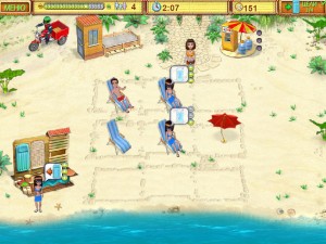 Игра Безумие на Пляжной Вечеринке (Beach Party Craze) — играть онлайн бесплатно (изображение №5)