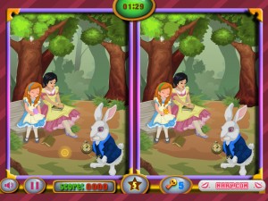 Игра Алиса в Стране Чудес: Найди Отличия (Find The Differences Alice in Wonderland) — играть онлайн бесплатно (изображение №10)