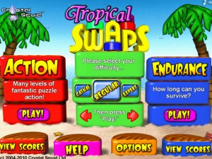 Игра Тропические Cвопы (Tropical Swaps) — играть онлайн бесплатно (изображение №2)