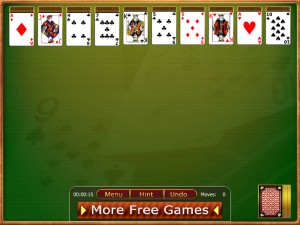 Игра Солитер Паук (Free Spider Solitaire) — играть онлайн бесплатно (изображение №3)