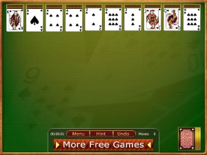 Игра Солитер Паук (Free Spider Solitaire) — играть онлайн бесплатно (изображение №4)