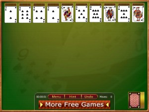 Игра Солитер Паук (Free Spider Solitaire) — играть онлайн бесплатно (изображение №5)