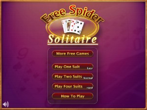 Игра Солитер Паук (Free Spider Solitaire) — играть онлайн бесплатно (изображение №6)