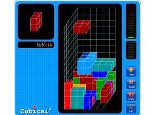 Игра Кубический Тетрис (Cubical) — играть онлайн бесплатно (изображение №2)