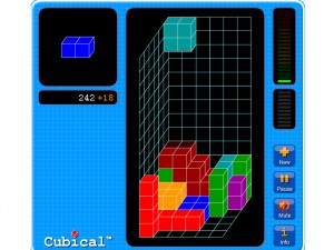 Игра Кубический Тетрис (Cubical) — играть онлайн бесплатно (изображение №3)