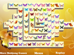 Игра Маджонг - Бабочка (Butterfly Mahjong) — играть онлайн бесплатно (изображение №4)