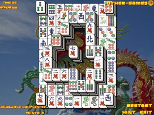 Игра Маджонг: Супер Дракон (Super Dragon Mahjong) — играть онлайн бесплатно (изображение №2)