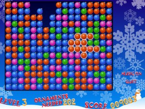 Игра Разбивание Новогодних Шаров (Christmas Crunch) — играть онлайн бесплатно (изображение №2)